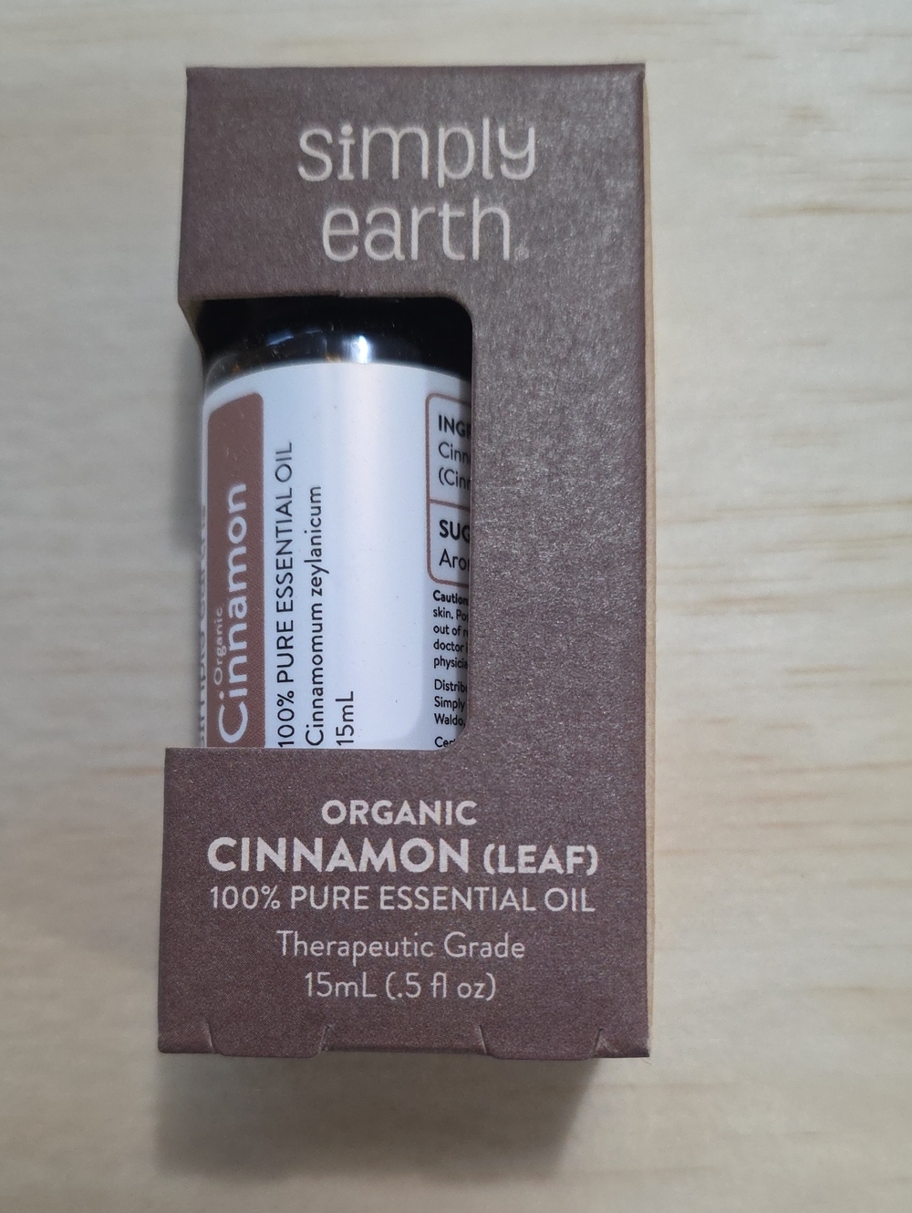 Organic Cinnamon (Leaf) Essential Oil